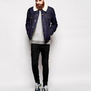 Jacket With Borg Collar